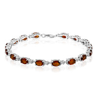 Madeira-Citrin-Silberarmband