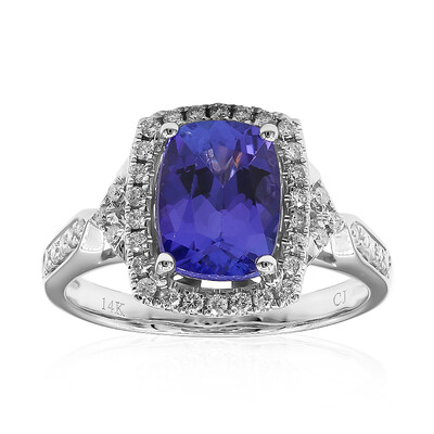 AAA-Tansanit-Goldring (CIRARI)