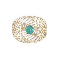 Sambia-Smaragd-Goldring (Ornaments by de Melo)