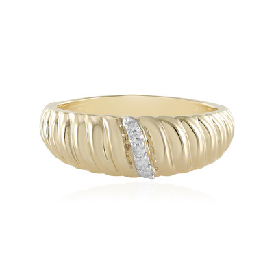 I2 (I) Diamant-Silberring