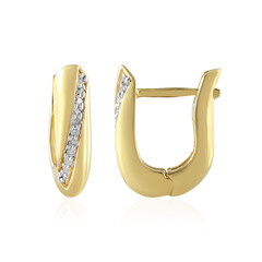 I2 (I) Diamant-Silberohrringe