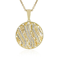 I1 (I) Diamant-Goldhalskette (Ornaments by de Melo)