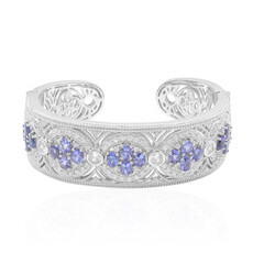 Tansanit-Silberarmreif (Dallas Prince Designs)