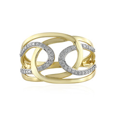 Lupenreiner (F) Brillant-Goldring (LUCENT DIAMONDS)