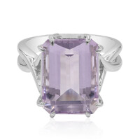 Lavendel-Amethyst-Silberring