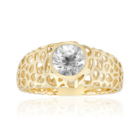 Zirkon-Goldring (Ornaments by de Melo)