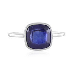 Blauer Madagaskar-Saphir-Platinring