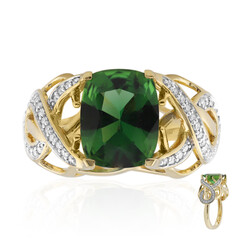 Chrom-Turmalin-Goldring (Rifkind 1894 Collection)