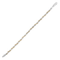 Silberarmband - 3,33 g - 19 cm