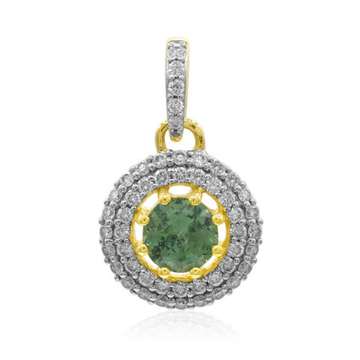 Madagaskar-Demantoid-Goldanhänger (John Ferry)