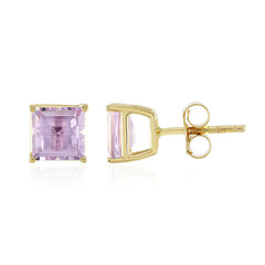 Lavendel-Amethyst-Silberohrringe