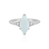 Paraiba-Opal-Silberring