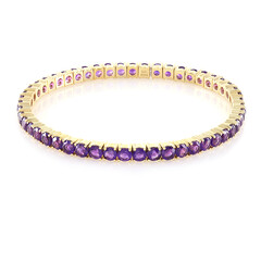 Sambia-Amethyst-Silberarmband