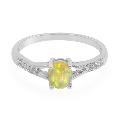 Indonesischer Opal-Silberring
