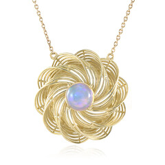 Welo-Opal-Goldcollier (Ornaments by de Melo)
