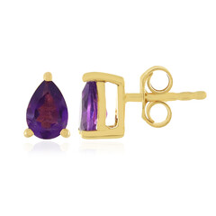 Amethyst-Silberohrringe