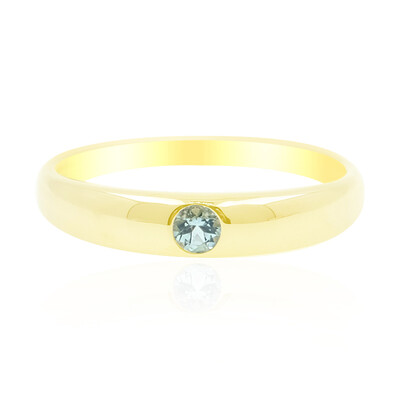 Nigerianischer Paraiba-Turmalin-Goldring