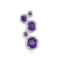 Marokkanischer Amethyst-Silberanhänger