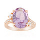 Bolivianischer Amethyst-Silberring