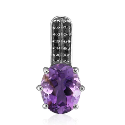 Amethyst-Silberanhänger