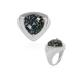 Leoparden-Opal-Silberring