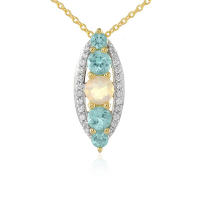 Welo-Opal-Silberhalskette