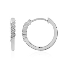 I4 (J) Diamant-Silberohrringe