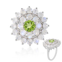 Arizona-Peridot-Silberring