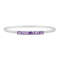 Amethyst-Silberarmreif (Remy Rotenier)