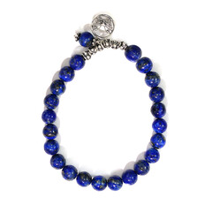 Lapislazuli-Silberarmband