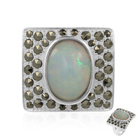 Welo-Opal-Silberring (Annette classic)
