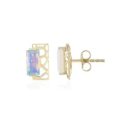 AAA-Welo-Opal-Goldohrringe (Ornaments by de Melo)
