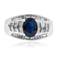 Ceylon-Saphir-Goldring (CIRARI)