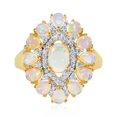 Welo-Opal-Silberring