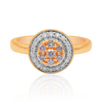 Pinkfarbener I3 Argyle-Brillant-Goldring (Mark Tremonti)