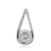 Lupenreiner (F) Brillant-Platinanhänger (LUCENT DIAMONDS)