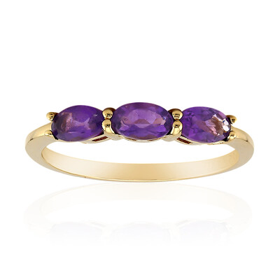 Sambia-Amethyst-Silberring