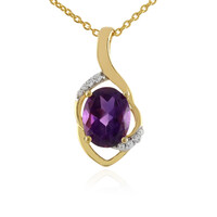 Amethyst-Silberhalskette