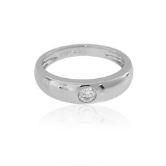 Lupenreiner (F) Brillant-Platinring (LUCENT DIAMONDS)