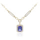 AAA-Tansanit-Goldcollier (CIRARI)