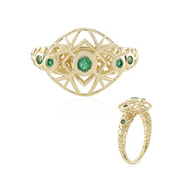 Kolumbianischer Smaragd-Goldring (Ornaments by de Melo)