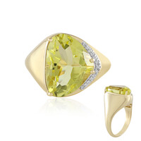 Ouro Verde-Quarz-Goldring (SUHANA)