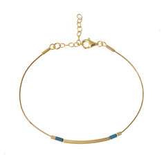 Blauer Hämatit-Armband