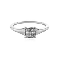 I1 (I) Diamant-Silberring