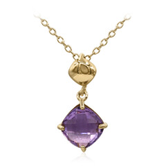 Amethyst-Silberhalskette
