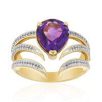 Sibirischer Amethyst-Goldring (Adela Gold)