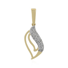 Lupenreiner (F) Brillant-Goldanhänger (LUCENT DIAMONDS)