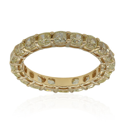 Gelber SI2 Diamant-Goldring (CIRARI)