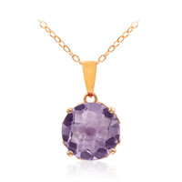 Amethyst-Silberhalskette