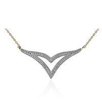 I3 (I) Diamant-Silbercollier